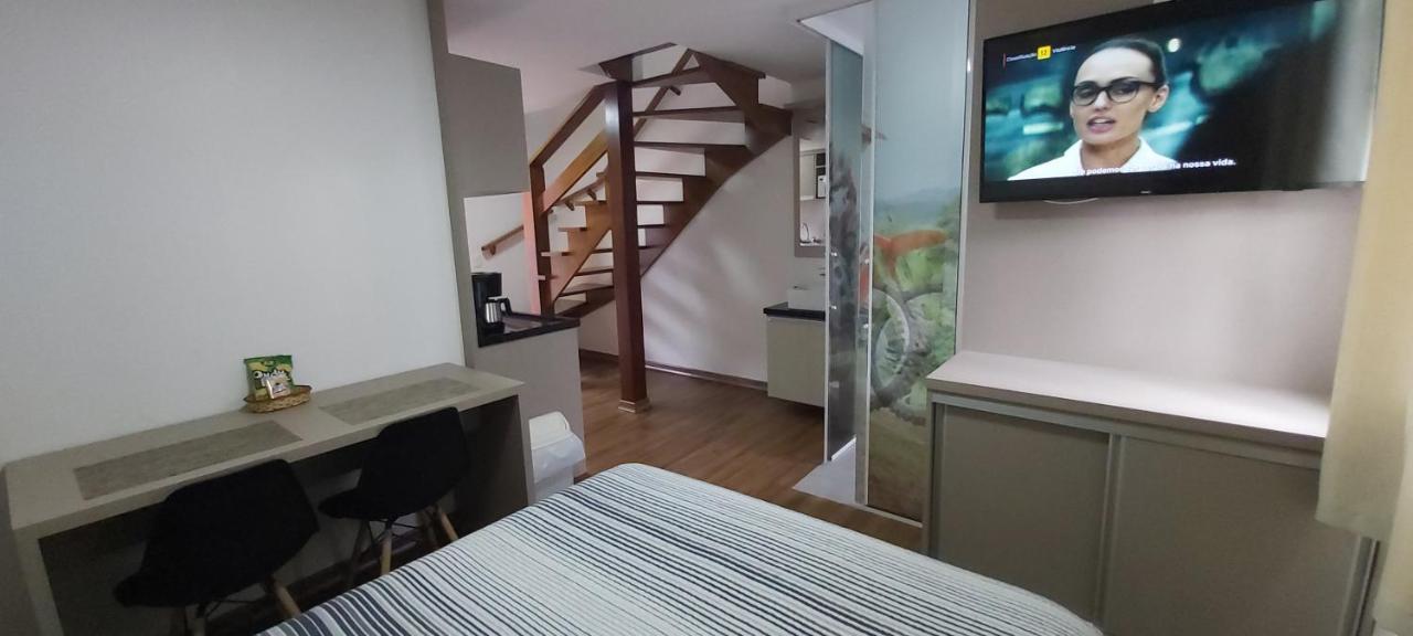 100% Flats Apartment Gramado Bagian luar foto